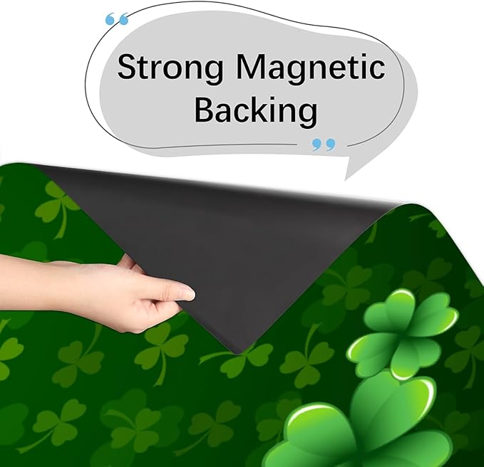 St. Patrick's Day Green Holiday Dishwasher Magnet Cover Magnetic Dishwasher Decorative Cover Front Dishwasher Door Covers Reuseable Dishwasher Covers Decal for Kitchen Home Decorative