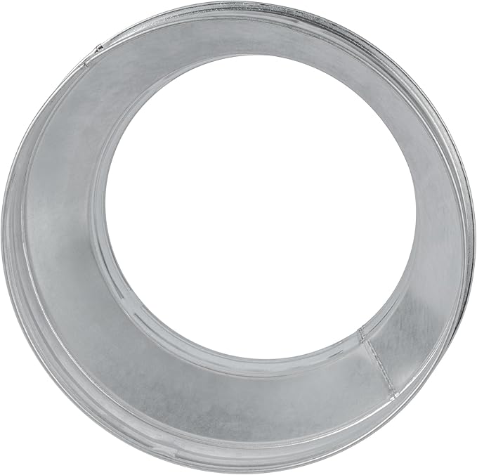 10" to 8" Inch Round Duct Reducer - Galvanized Steel Pipe Increaser - Coupling for Round Duct Ventilation Systems - Heating & Cooling, HVAC