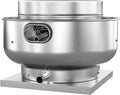 Restaurant Canopy Hood Grease Rated Exhaust Fan- Food Truck High-Speed Direct Drive Centrifugal Upblast Exhaust Fan 0.5HP 110 Volt Single Phase Motor 1900-2600 CFM