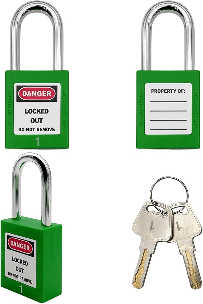 Lockout Tagout Locks, Safety Padlocks, Loto Locks Keyed Differently Lock Out Tag Out Device Plastic