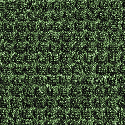 Guardian WaterGuard Indoor/Outdoor Wiper Scraper Floor Mat, Rubber/Nylon, 6'x20', Green