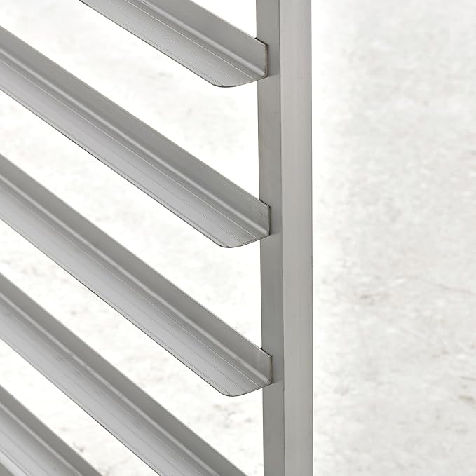 Commercial Fully Welded Nesting 12-Tier Aluminum End Load NSF Bakery Sheet/Bun Pan Rack (28W-124)