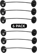Refrigerator Door Lock, File Drawer Lock, Freezer Door Lock and Child Safety Cabinet Lock by REZIPO Black (6)