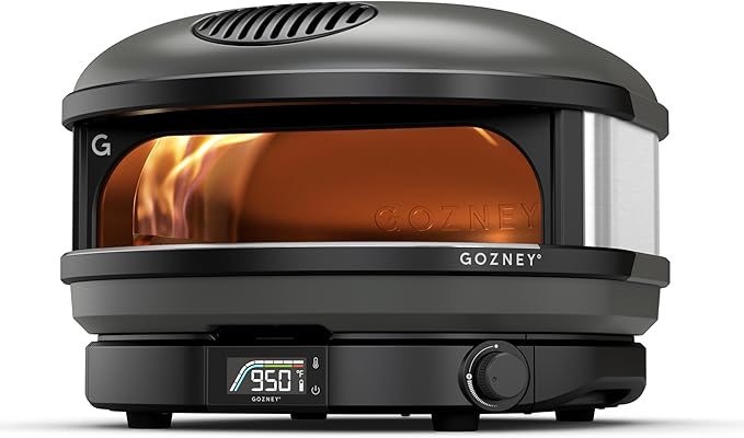 Gozney Arc Outdoor Pizza Oven, Propane Gas Pizza Oven, Precision Flame Control, Cooks 14" Pizza in 60 Seconds, Heats up to 950F - Off Black