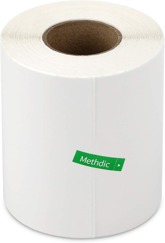 Methdic 4x6 Direct Thermal Shipping Labels for UPS USPS 250 Labels(2 Rolls)