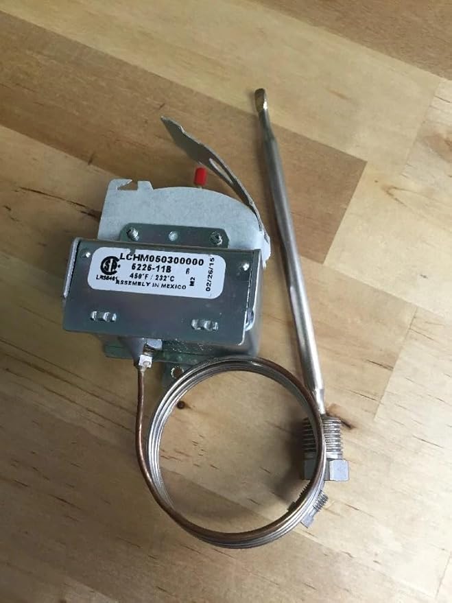 LCHM050300000 Safety Thermostat Lchm,1/4 X 4-7/8, 30 for Robertshaw,Gas Deep Fryer Replacement Part
