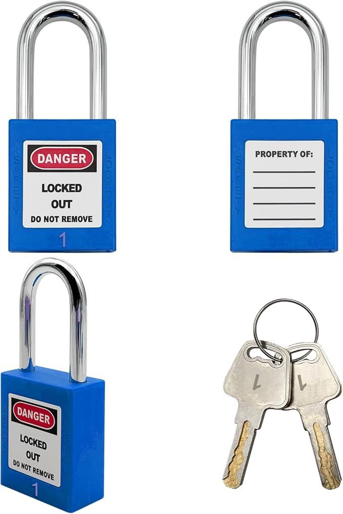Lockout Tagout Locks, Safety Padlocks, Loto Locks Keyed Differently Lock Out Tag Out Device Plastic
