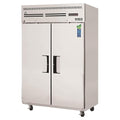 ESF2 49-5/8' Reach-in Commercial Freezer with Double Solid Doors, Two Sections, 115v, 49 Cubic Feet, NSF