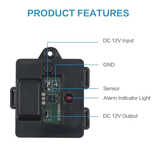 Temp Monitor Control Kit 637360 Compatible with Norcold 2118, 1200, 1201, 1210, 1211 Series for RV Refrigerator partsrv Temperature Monitor RV Refrigerator Overheat Sensor Models