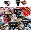 10 Pack Plug-in Label, Plastic Sign Clips, Mini Signs for Food Display, Billboard Clip, Sign Clips, Store Signs,Plug-in Label Display, Moving Labels,Removable Labels Easy Peel Off. by Unknown