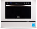 BLACK+DECKER BCD6W 6 Place Setting ENERGY STAR Portable Compact Countertop Dishwasher