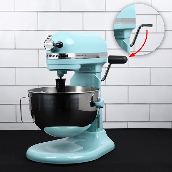 New Metro Design Comfy Grip, Compatible with KitchenAid Bowl-Lift Stand Mixers with Bare Metal Handle, Black