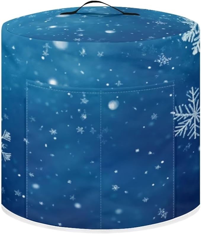 Snowflake Rice Cooker Covers Dust-Proof Cover for Instant Pot 3 Qt Inner Pot Instapot Cover Rice Cooker Dust Cover Kitchen Appliance Covers Kitchen Storage M
