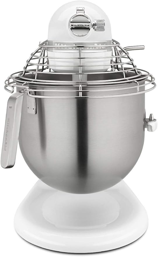 KitchenAid Commercial Series 8 Quart Bowl-Lift Stand Mixer with Stainless Steel Bowl Guard - KSMC895