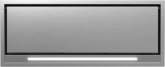Futuro Futuro Wall Mount Range Hood 48" | Positano | Stainless Steel Vent Hood | Modern Italian Exhaust Hood |LED, Ultra-Quiet with Blower