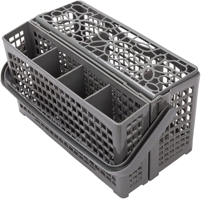 Dishwasher Silverware Replacement Basket - Utensil/Cutlery Basket - Compatible with Bosch, Maytag, Kenmore, Whirlpool, KitchenAid, LG, Samsung, Frigidaire, GE