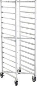 Commercial Fully Welded Nesting 12-Tier Aluminum End Load NSF Bakery Sheet/Bun Pan Rack (28W-124)