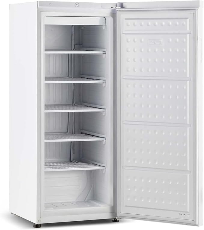 Hamilton Beach HBFRF101OAMZ, 10 cu ft, Upright Freezer, White