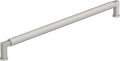 Amerock Ballard 12-5/8 inch (320mm) Center-to-Center Satin Nickel Cabinet Pull, BP37649G10
