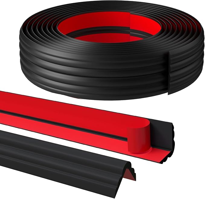 20FT Flexible Wall Corner Protector Moulding Trim, Peel and Stick Inside & Outside Wall Corner Guards Edge Protector,Self Adhesive Molding Trim Strip for Edge Ceiling