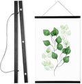 WITCOLOR Magnetic Poster Hanger Frame, Black Magnet Poster Frames 9x11 9x27 9x12 9x13 Poster Holder for Kids Paintings, Photos, Maps, Scrolls, Picture, Canvas Works and Christmas Prints