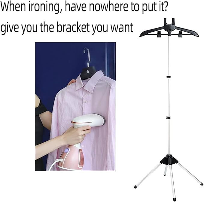 Garment hanger for steaming clothes,Steam rack for clothes,Handheld garment steamer rack,Clothes hanger for steam ironing,Steam stand clothes,Steamer pole,Steamer Hanger standing, steam iron stand