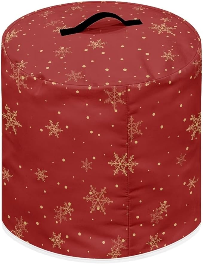 Moose Air Fryer Cover Dust Cover Compatible with Instant Pot Dust Protection Kitchen Appliance Cover with Top Handle and Storage Pockets Thanksgiving Holidays Decor M