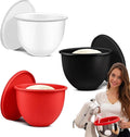 Silicone Bowl Insert Compatible with 5 Qt KitchenAid Tilt-Head Mixer, Food-Grade Non-Slip Bowl Liner, Dishwasher Safe & Easy to Clean Replacement Accessory (3Pcs)