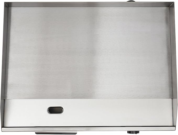 Commercial Flat Top Grill 110V 3000W 21.3x11.8in Electric Countertop Griddle, Non-stick Stainless Steel Teppanyaki Flat Top Grill, Thermostatic Control 122-572℉ for Restaurants
