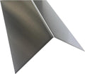 Brushed 304 Stainless Steel Corner Guards, 48" Wall Protectors, 20ga & 16ga, Available in 1/2" to 4", Multi-Pack Options (1, 2, 5, or 10) (1, 3 1/2 x 3 1/2, 20ga, No Hug Edges)