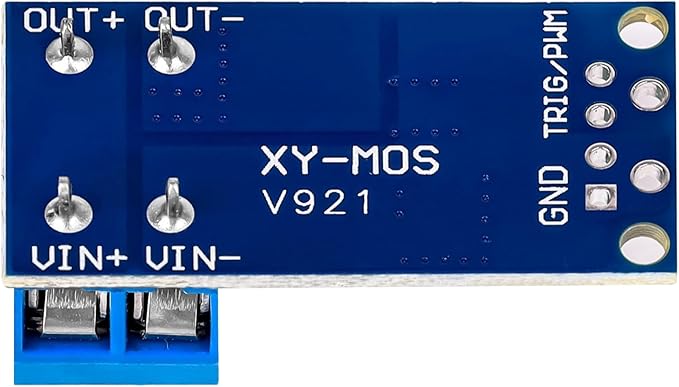 Mosfet 5PCS DC 400W 5V-36V Dual Mosfet High-Power Motor Controller Trigger Switch Drive Module 0-20KHz PWM Adjustment Electronic Switch Control Board Motor Speed Control Lamp Brightness Control