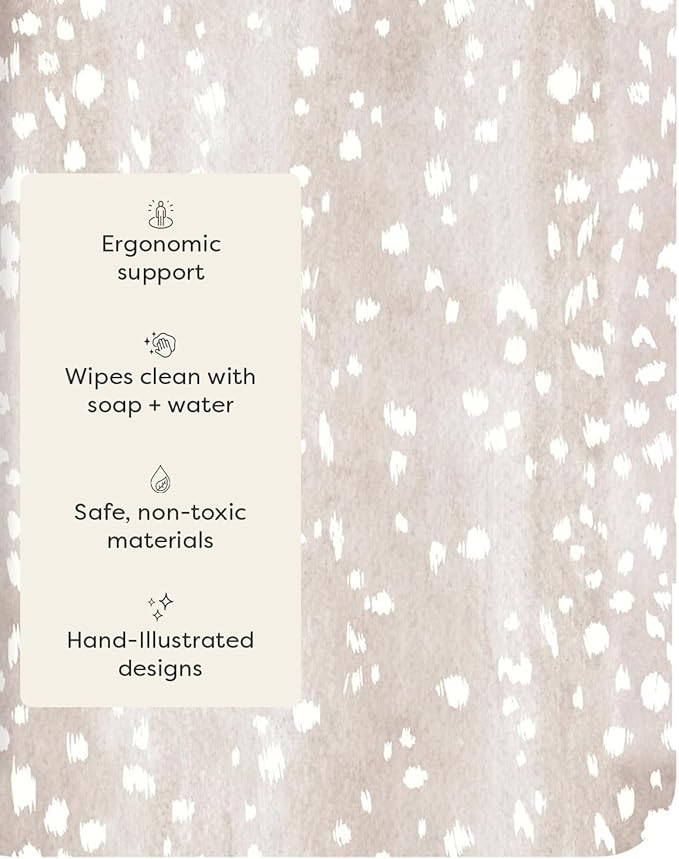 House of Noa Nama Standing Mat – Anti-Fatigue Cushioned Kitchen Mats for Floor | Ergonomic Bounce-Back Foam Kitchen Mats | Anti-Fatigue Mats for Kitchen & Standing | Fawn Brown | 22" x 36"
