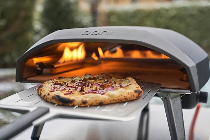 Ooni Koda 16 Gas Pizza Oven - Ultimate Pizza Oven Bundle - Includes 14" Perforated Pizza Peel, Turning Peel and Koda 16 Cover