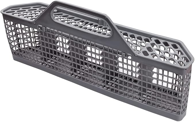 Universal Dishwasher Cutlery Basket Replacement WD28X10128 Dishwasher Utensil Silverware Basket, Compatible with Part No. AH959351, EA959351, PS959351, WD28X10127, WD28X10132