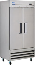 Kratos Commercial Freezer 2 Door Reach In, Narrow Depth, Stainless Steel 39.5"W (67K-013)