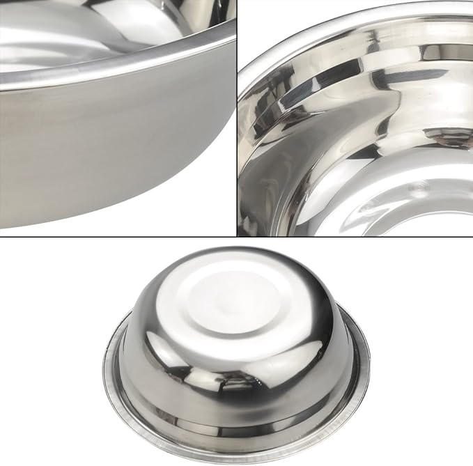 Mixing Bowl Set, Stainless Steel Bowls Set, Set of 4