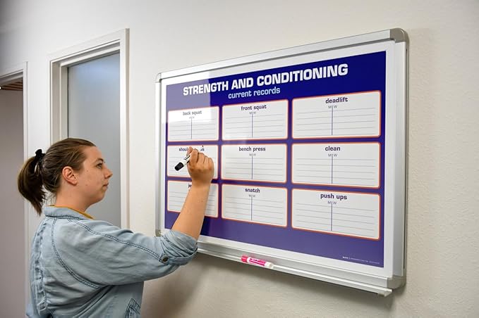 Strength and Conditioning Whiteboard 60" x 40"