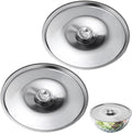 8.7 Inch Pan Lid, Universal Lid for Pots and Pans, Stainless Steel Pot Cover Universal Pans Pots Cookware Replacement Accessories for Skillets Frying, 22cm