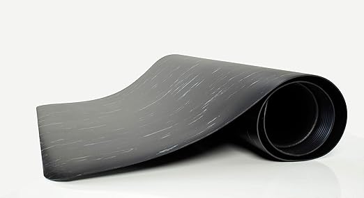 Guardian Marble Top Anti-Fatigue Floor Mat, Vinyl, 2'x3', Black
