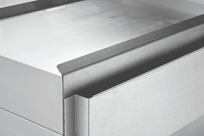 Kratos 36" Wide Commercial Restaurant Gas Countertop Griddle, Thermostatic Controls, 3 Burners, 90,000 BTU Output (29Y-008)