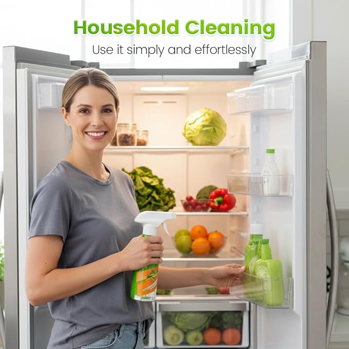 300mL Kitchen Cleaner Spray, 2026 New Cleanse Natural Enzyme Formula to Household Appliances, Clease Multi-Purpose Cleaner, Kitchen Appliance Cleaner for Hold, Stove, Oven, Range Hood (3, 300ml)