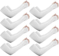 GOUNOD Sun Protection Cooling Arm Sleeves with Thumb Holes - Gardening Outdoors Sports Workouts Sunscreen Arm Sleeves