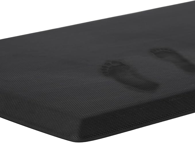 QSY Kitchen Anti Fatigue Floor Mats,Comfort Cushioned Standing Rugs,Waterproof，Non-Slip Memory Foam Kitchen Mats for Floor，39x20x0.75 Inch