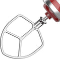 Stainless Steel Paddle Flat Beater for Kitchen Aid 5qt Plus & 6quart Bowl Lift Stand Mixer Accessories Kitchen Aide Attachments Dishwasher Safe