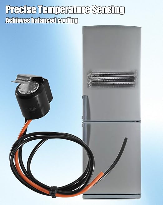 Refrigerator Defrost Thermostat Fit for Whirlpool May-tag Ken-More Replace WPW10165425 AP6016065 12639324SP 1455131 PS11749348