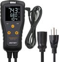 Digital Temperature Controller Simple Stage Thermostat Outlet Heating & Cooling Mode for Chest Freezer Refrigerator Homebrew Fermenter Greenhouse 110V 15A 1650W