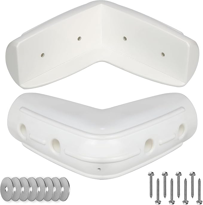 Corner Dock Bumper Fender, Marine Corner Dock Fender Bumper, Soft Dock Bumper Guards Dock Bumpers Dock Corner Side Edge for Boat Docks
