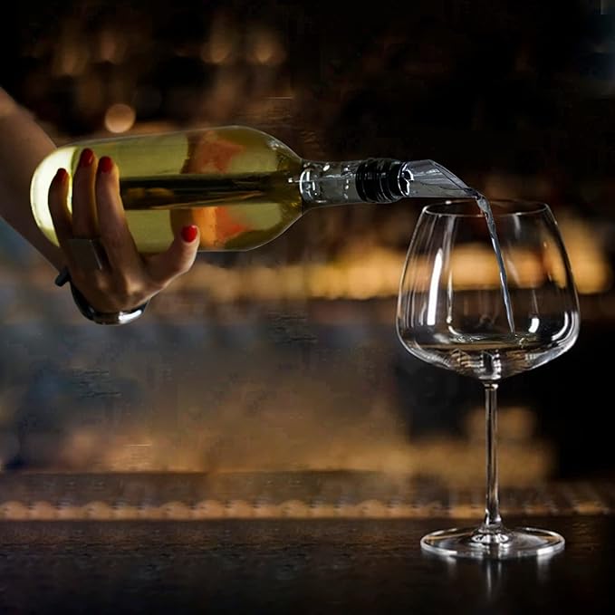Wine Chiller Stick Small Wine Cooler 3-in-1 Stainless Steel Wine Bottle Cooler Stick Iceless Wine Chillers for Bottles Wine Gifts Champagne Chiller