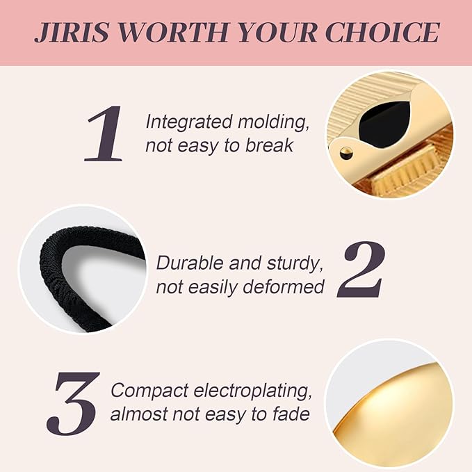 3PCS Metal Hair Tie For Women,Gold Cuffs,Metal Geometric Gold Hair Ties, Hair Accessories Stretchy and Non-Damage Ponytail Holders,Ponytail Cuff Hair Bands For Hair Styling (SET11)