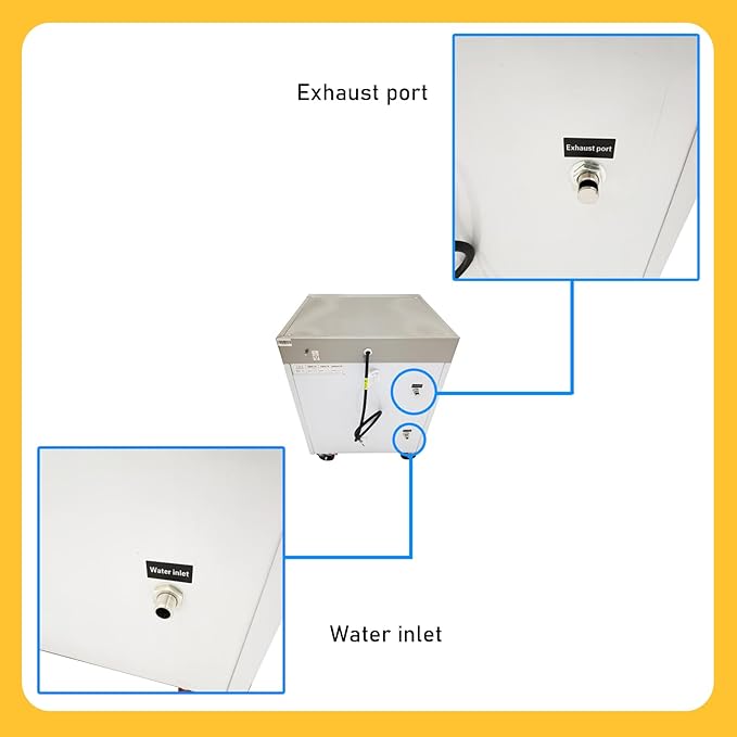 220V Commercial Intelligent Electric Steaming Cabinet 4 Tray Rice Steaming Box 6KW 201 Stainless Steel